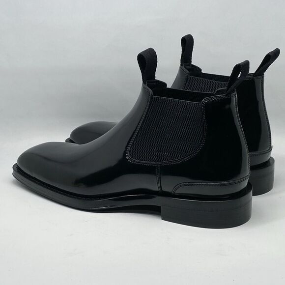 Burberry Square-Toe Leather Chelsea Boots size 41/us size 8 main image 10